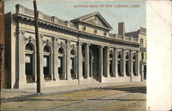 Savings Bank of New London Connecticut Postcard Postcard Postcard