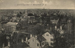 Bird's-Eye View Hempstead, NY Postcard Postcard Postcard
