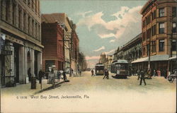 West Bay Street Jacksonville, FL Postcard Postcard Postcard