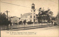 St. George's Episcopal Church Hempstead, NY Postcard Postcard Postcard