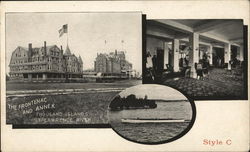 The Frontenac and Annex Postcard