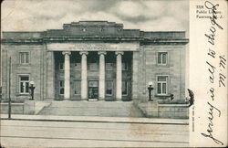 Public Library paterson, NJ Postcard Postcard Postcard