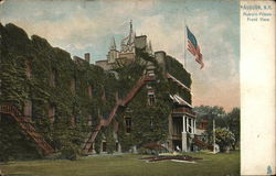 Front View of Auburn Prison New York Postcard Postcard Postcard