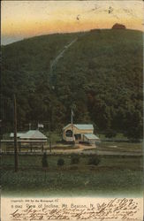 View of Incline, Mt. Beacon Fishkill, NY Postcard Postcard Postcard