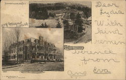 Hotel Oakland and Bridge Postcard