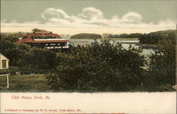 Club House Postcard