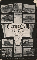 Views of Atlantic City Postcard