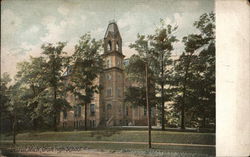 Grove High School Postcard