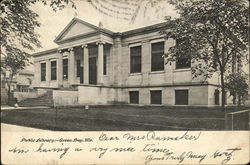 Public Library Postcard