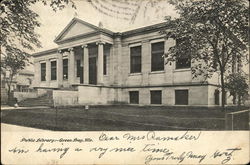 Public Library Green Bay, WI Postcard Postcard Postcard