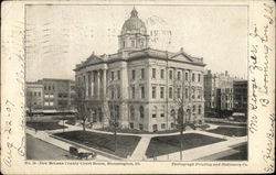 New McLean County Court House Postcard