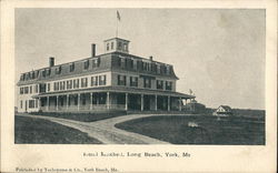 Hotel Mitchell, Long Beach York, ME Postcard Postcard Postcard