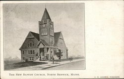 The New Baptist Church Postcard