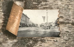 Franklin Square Dover, NH Postcard Postcard Postcard