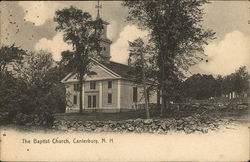 The Baptist Church Canterbury, NH Postcard Postcard Postcard