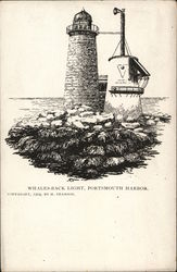 Whales-Back Light, Portsmouth harbor Postcard