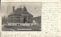 Stevens Library Postcard