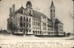 B.M.C. Durfee High School Postcard