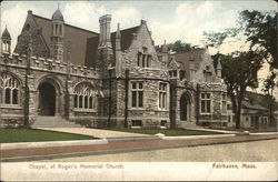 Chapel of Roger's Memorial Church Fairhaven, MA Postcard Postcard Postcard