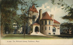 The Millcent Library Fairhaven, MA Postcard Postcard Postcard