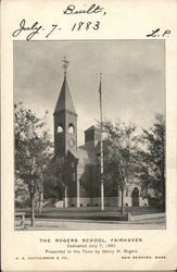 The Rogers School Fairhaven, MA Postcard Postcard Postcard