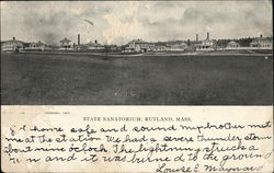 Rutland State Sanatorium Postcard