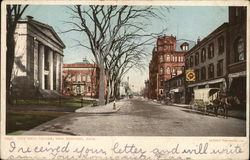 City Hall Square New Bedford, MA Postcard Postcard Postcard