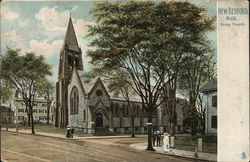 Grace Church New Bedford, MA Postcard Postcard Postcard