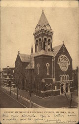Centre Methodist Episcopal Church Postcard