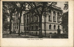 Court House Lowell, MA Postcard Postcard Postcard