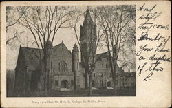 Mary Lyon Hall, Mt. Hoyoke College Postcard