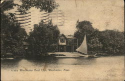 Winchester Boat Club Postcard