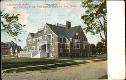 Old Belfry Club, The Social Club of the Town Lexington, MA Postcard Postcard Postcard