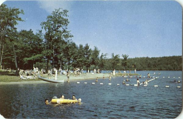 Swimming at Promised Land Lake Greentown, PA