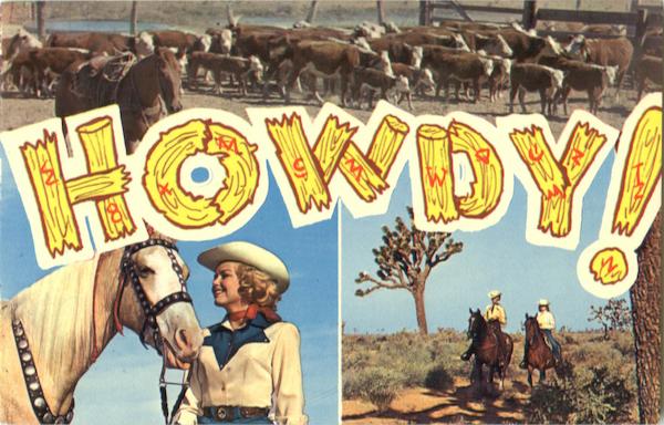 Howdy Cowboy Western