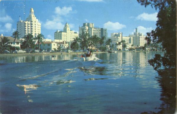Hotel Row And Indian Creek Miami Beach Florida