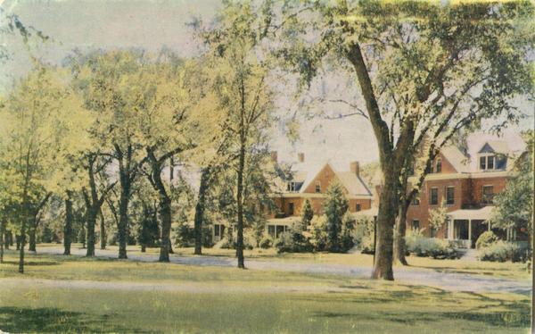 Family quarters on Grant Avenue Fort Leavenworth Kansas