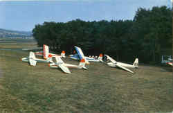 Schweizer Soaring School Gliders Elmira, NY Postcard Postcard