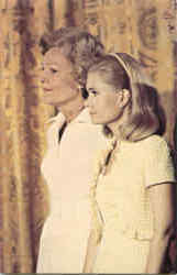 First Lady Pat and Tricia Nixon Cox Postcard