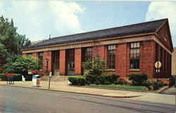 U. S. Post Office Beaver Falls, PA Postcard Postcard