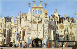 It 's A Small World Disneyland Postcard