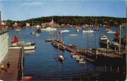 Along The Maine Coast Scenic, ME Postcard Postcard