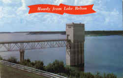 Howdy From Lake Belton Postcard