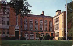 Academic Building Salem, MA Postcard Postcard