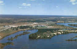 Island Park And General Hospital Alpena, MI Postcard Postcard