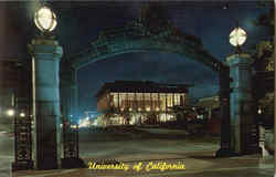 University Of California, Sather Gate Berkeley, CA Postcard Postcard