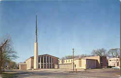 First Methodist Church, Ninth and Merchant Streets Emporia, KS Postcard Postcard