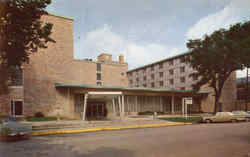 Burge Hall Women's Residence, State University Of Iowa Postcard