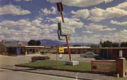 Red Arrow Motel, U. S. Hiway 50 East Postcard