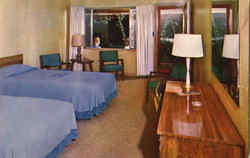 Beautiful New Twin Bed Accommodation At Hartsook Inn Postcard